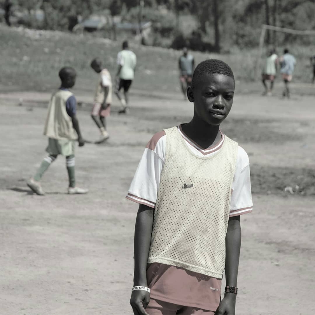 Kampala soccer boy