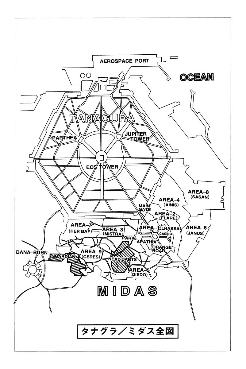 map of midas